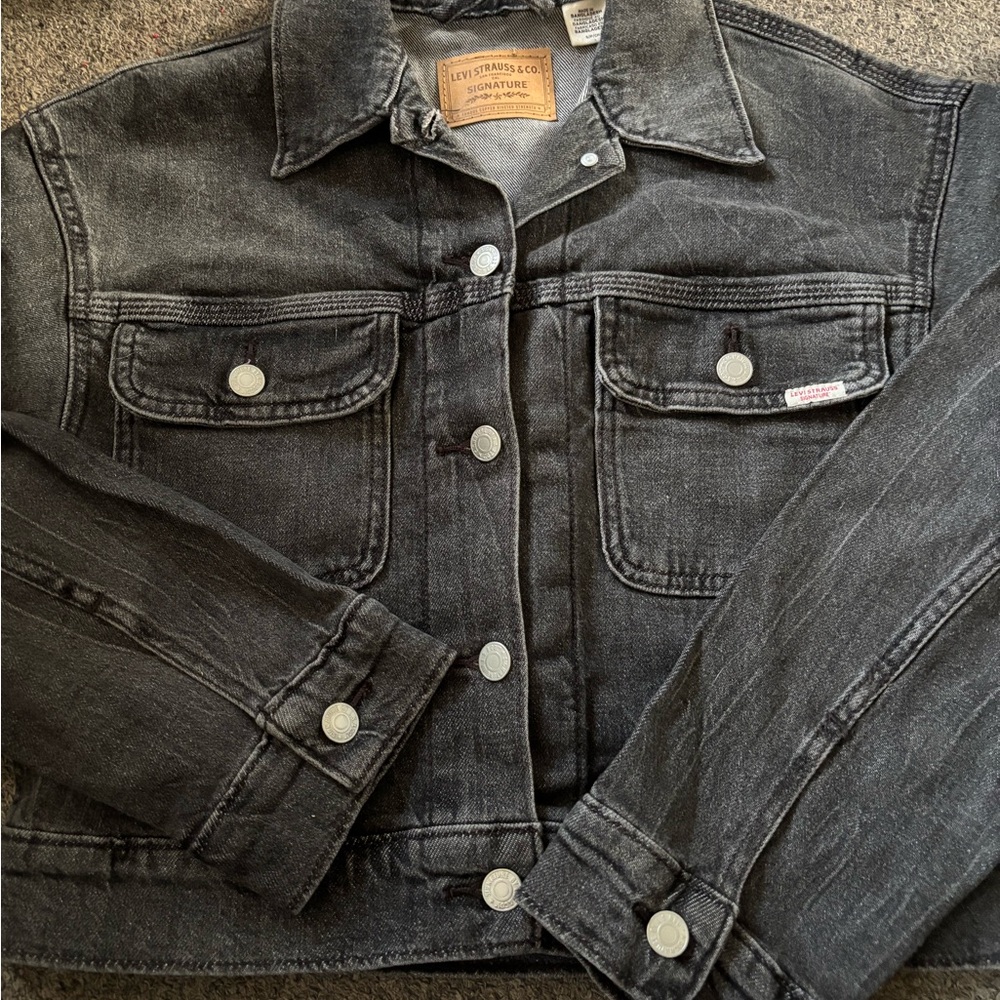 Levi's Signature Gray Denim Jacket